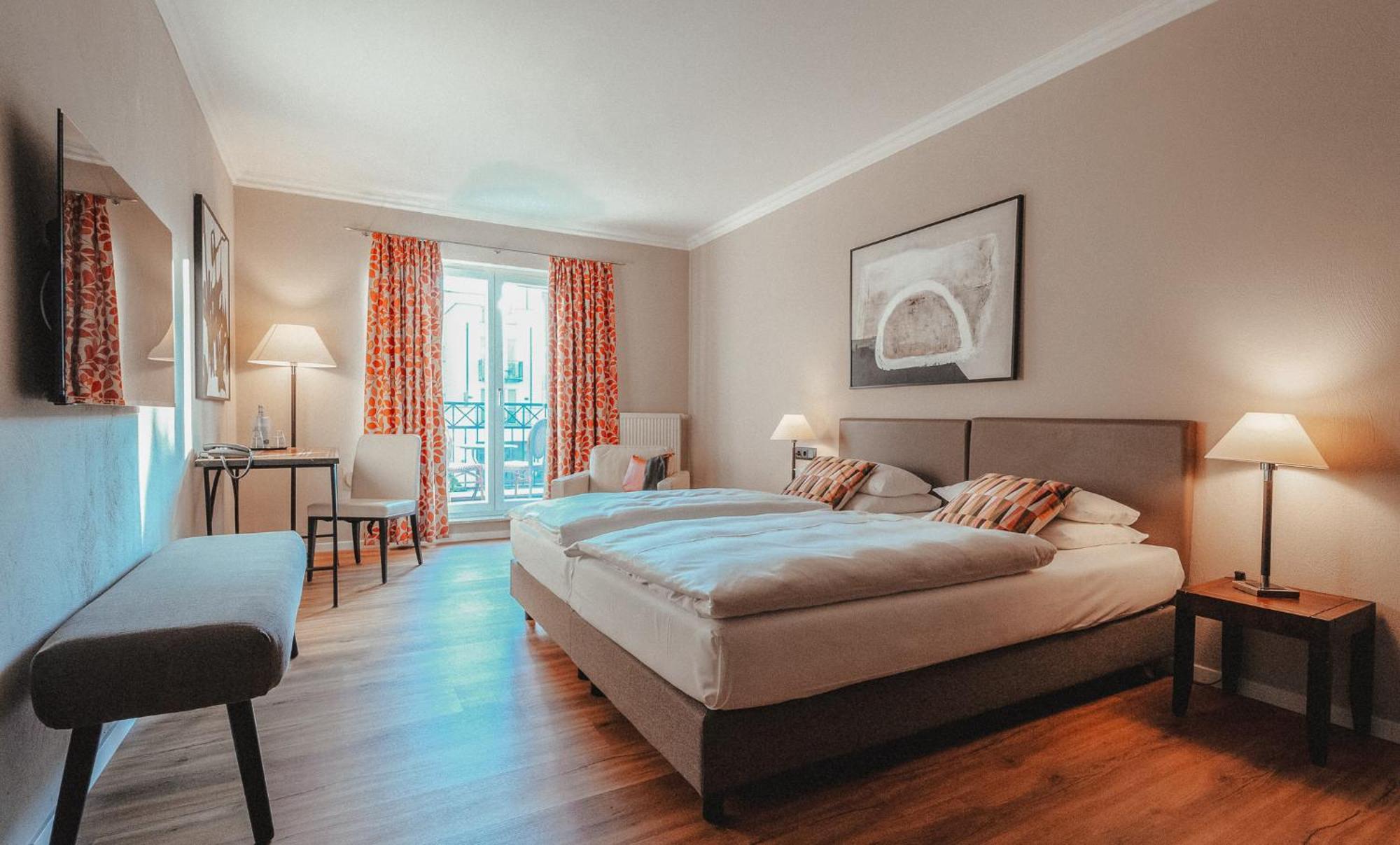 Hotel Villa Toskana Leimen  Bagian luar foto