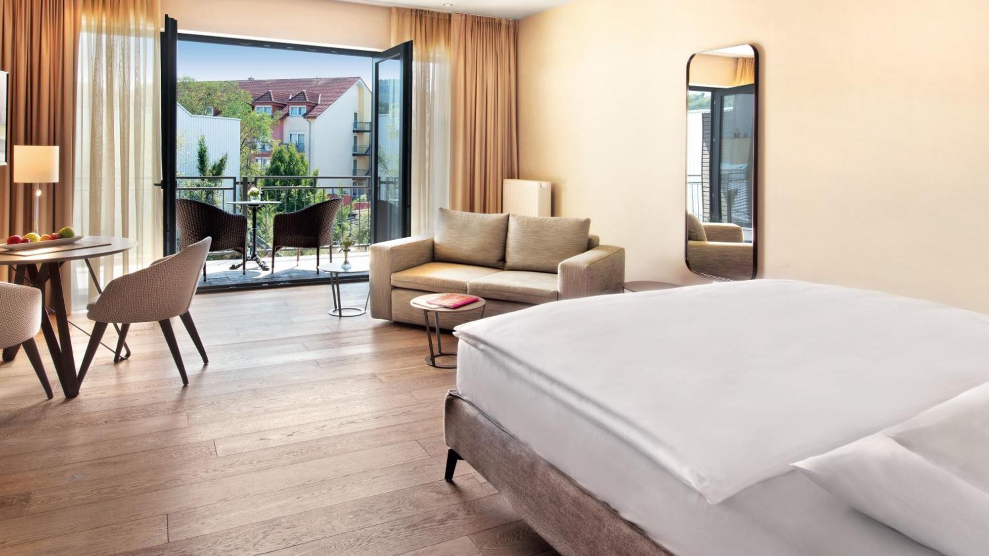 Hotel Villa Toskana Leimen  Bagian luar foto