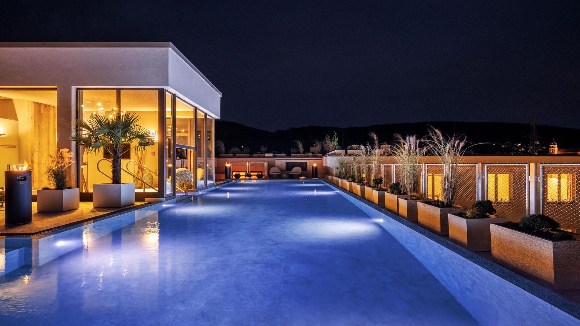 Hotel Villa Toskana Leimen  Bagian luar foto